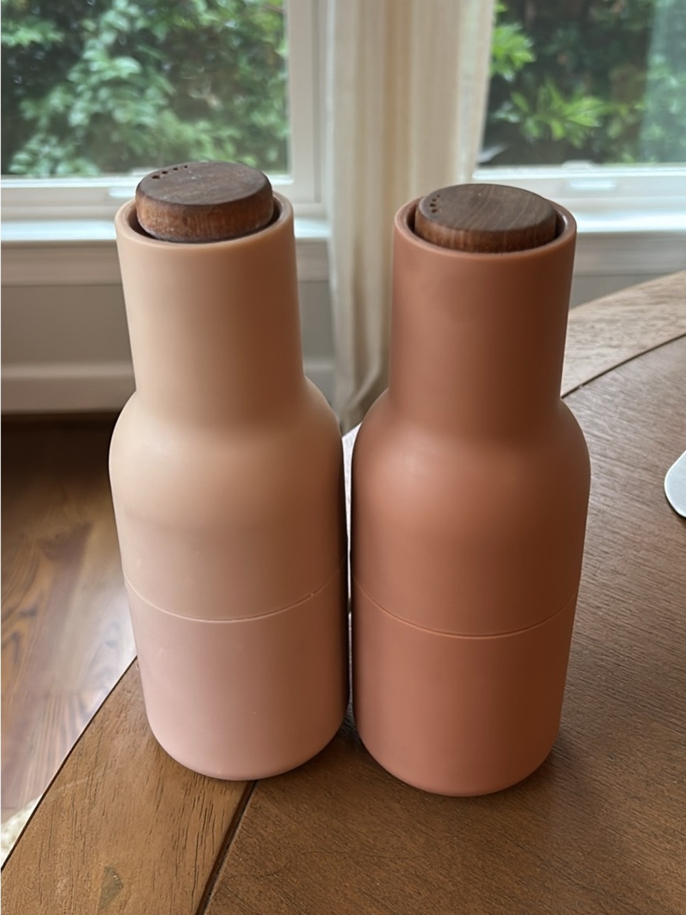 Anthropologie Audo Copenhagen Salt and Pepper grinders